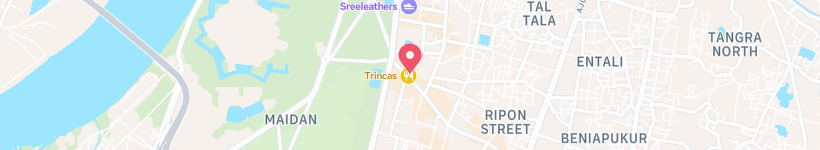 Map Of The Bridge, Kolkata, India, Restaurant