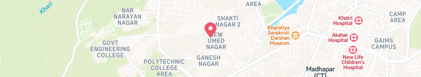 Map Of Yellow Chilli, Bhuj, India, Restaurant