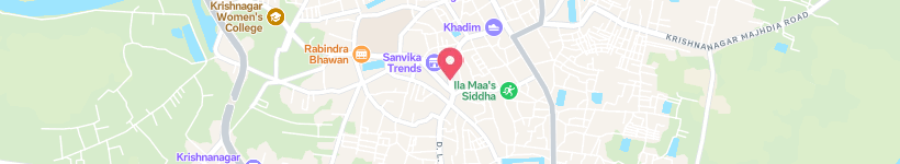 Map Of Harmony Music, Krishnanagar, India, Electronics Store