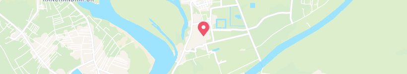 Map Of Conch Building, Māyāpur, India, Lodging