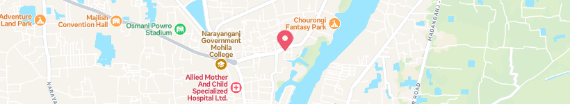 Map Of Mec Logistics, Narayanganj, Bangladesh, Storage