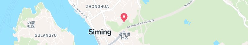 Map Of Mengfei Library, Xiamen, China, Library