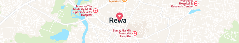 Map Of Computer Care, Rewa, India, Electronics Store