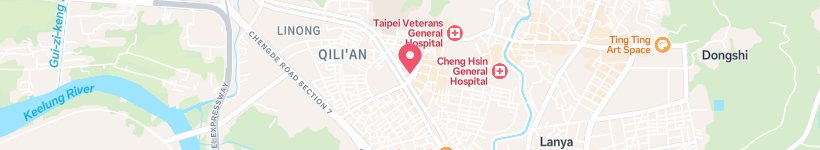 Map Of Sushi Express, Beitou, Taiwan, Restaurant