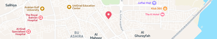 Map Of Multinational School Bahrain, Manama, Bahrain, School