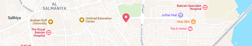 Map Of Mirai, Manama, Bahrain, Bar