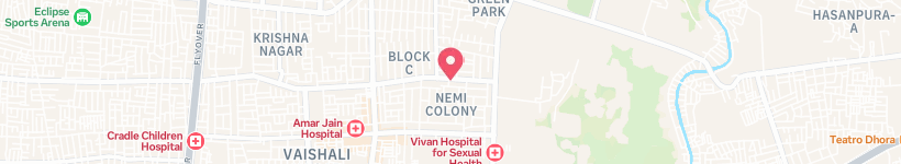 Map Of Angeethi, Jaipur, India, Restaurant