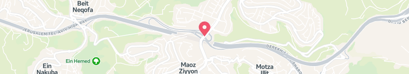 Map Of Meẖlaf Har'El, Israel, Intersection