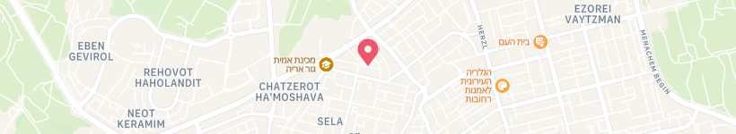 Map Of Garden Two, Rehovot, Israel, Park
