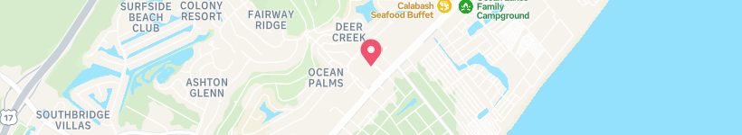 Map Of Major Morrisette - Prudential Financial, Surfside Beach, United States, Finance