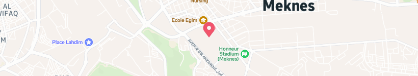 Map Of Taddart, Morocco, Hotel