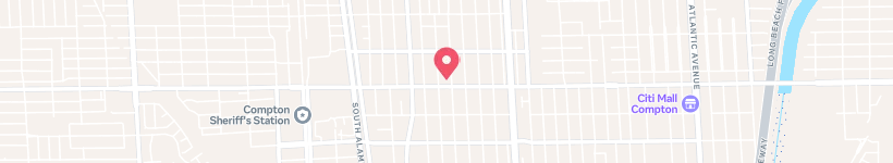 Map Of Davis Yvette, Compton, United States, Doctor