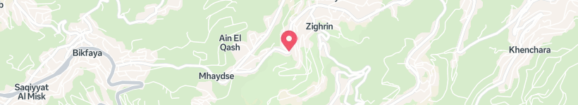Karte Von Ech Châouié, Libanon, Straßenbiegung