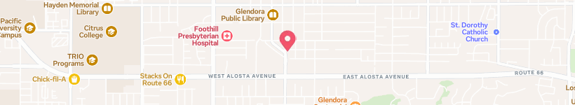 Karte Von Anna Lee Dds, Glendora, USA, Zahnarzt