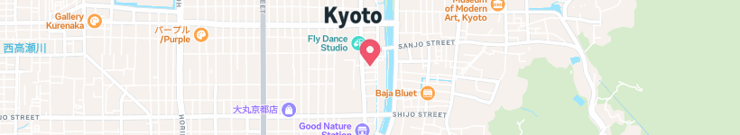 Map Of Chambers, Kyoto, Japan, Bar