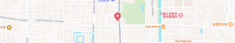 Map Of Our Sunny Workshop, Kyoto, Japan, Class & Workshop