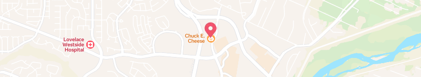 Map Of Chuck E. Cheese, Albuquerque, United States, Restaurant