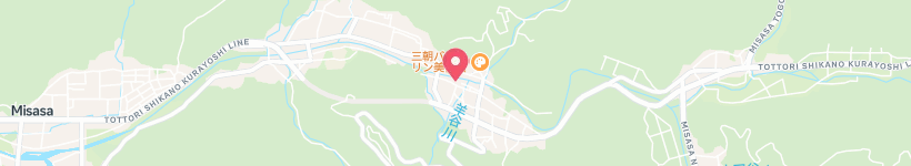 Map Of Kiya Inn, Misasa, Japan, Lodging