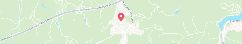 Map Of Ashiyu, Matsue, Japan, Spa