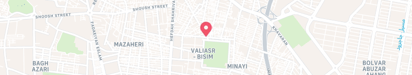 Map Of Hemat Restaurant, Tehran, Iran, Restaurant