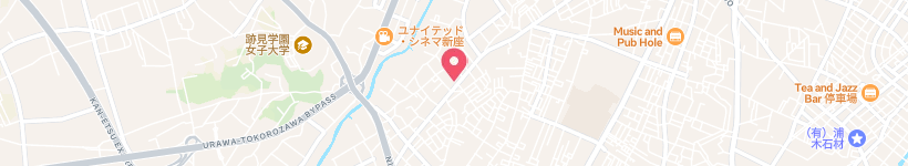 Map Of Dohtonbori, Niiza, Japan, Restaurant