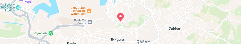 Map Of Polverista Gate, Malta, Gate