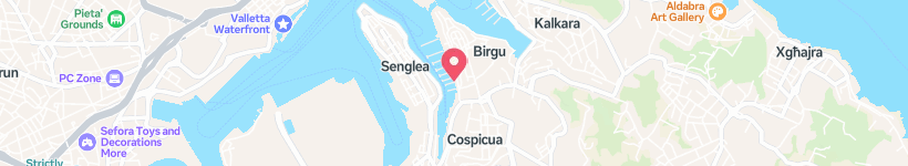 Map Of Xatt Ir-Risq, Malta, Quay