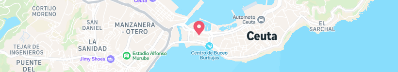 Map Of Restaurante La Albufera, Ceuta, Spain, Restaurant