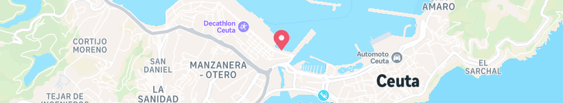 Map Of Monalisa, Ceuta, Spain, Restaurant