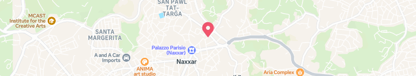 Map Of Paul Le Cafe, Luqa, Malta, Restaurant