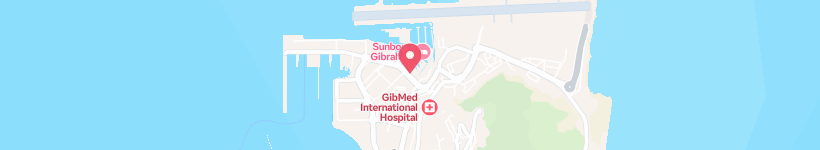 Map Of Old Mole (Historical), Gibraltar, Mole