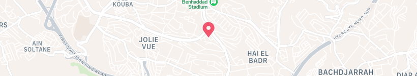 Map Of F1 Pizza, Algiers, Algeria, Restaurant