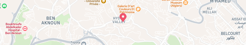 Map Of Le Farfalla, Algiers, Algeria, Restaurant