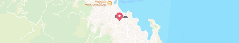 Map Of Klimis, Spetses, Greece, Hotel