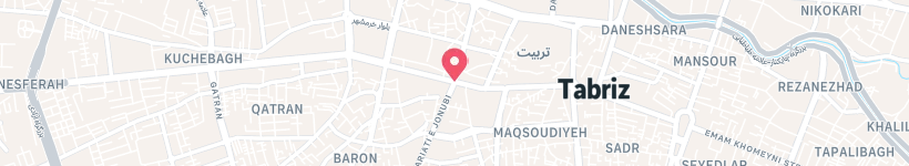 Map Of Chahārrāh-E Moşallá, Iran, Intersection