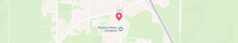 Map Of Orange Leaf Frozen Yogurt, Moberly, United States, Bakery