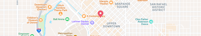 Map Of Irish Consulate, Denver, United States, Embassy