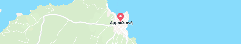 Map Of Pineza, Ammouliani, Greece, Restaurant