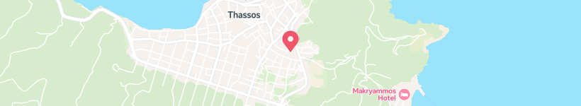 Map Of Thasos - Wall, Greece, Wall