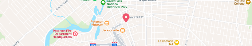 Map Of Peking Garden, Paterson, United States, Restaurant
