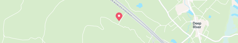 Map Of Pine Ledge, United States, Bench
