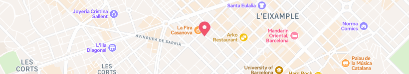 Map Of Maitea, Barcelona, Spain, Restaurant