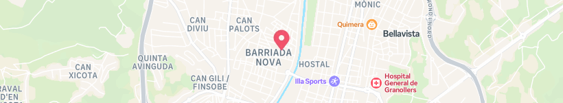 Map Of Pollería Jose Luis, Canovelles, Spain, Restaurant