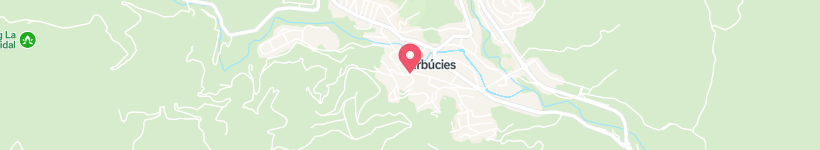 Karta Över Els Gerds, Blåbär, Spanien, Restaurang