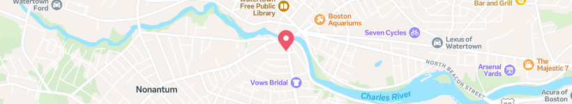 Map Of New Ginza, Watertown, United States, Restaurant