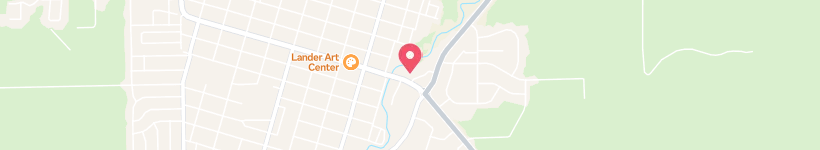 Map Of The Oxbow, Lander, United States, Restaurant