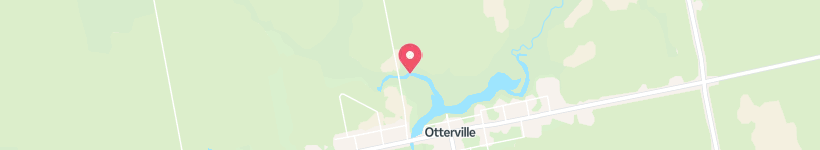 Map Of Quinton Drain, Canada, Drainage Canal