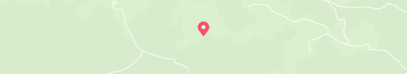 Map Of Bajino Brdo, Montenegro, Hut