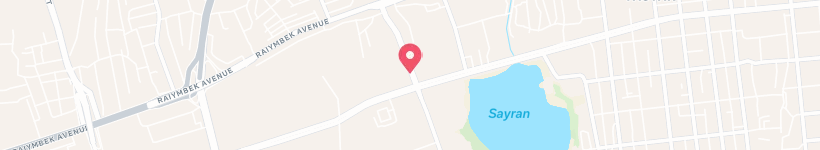 Map Of Eldos, Almaty, Kazakhstan, School