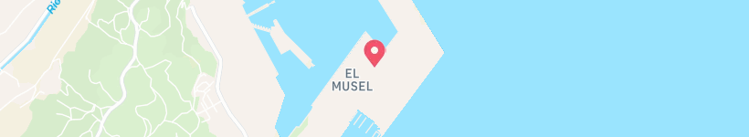 Kartta Dique De La Osa, Espanja, Mooli